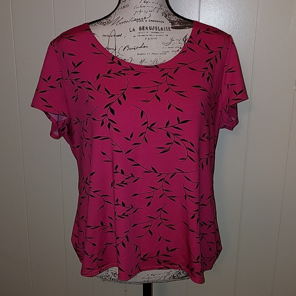 Notations Short Sleeve Top